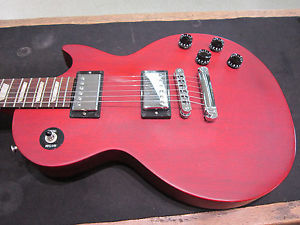 2013 Gibson LPJ Pro Les Paul Electric Guitar Worn Cherry