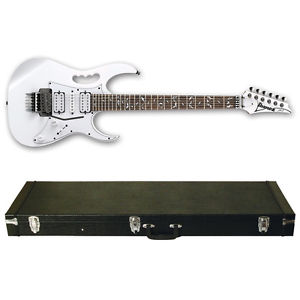 Ibanez JEMJR Steve Vai White WH Guitar BRAND NEW + HARD SHELL CASE! JEM JR
