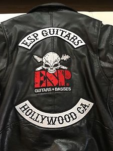 ESP Guitars Artist Only Leather Motorcycle Jacket XXXL