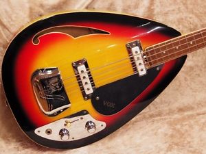 VOX The V248 Vox Wyman Bass -Sunburst- base From JAPAN/456