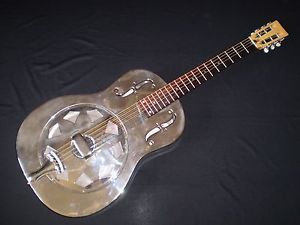 2006 Dave King Beltona Resonator Guitar with National cone