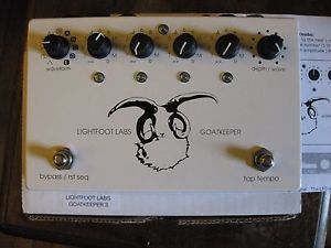 Lightfoot Labs Goatkeeper GK3 tremolo sequencer pedal