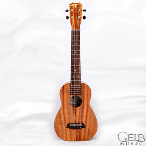 Kaniela K-1 Super Concert Deluxe with UV Gloss Finish Curly Koa Body - K1SCDLXGL