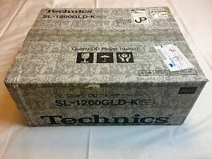 Very Rare Technics No Open SL-1200GLD-K Limited 24k Gold Plated DJ Turntable New