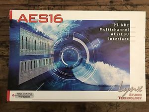 LYNX AES16-SRC AES/EBU Interface Multichannel 192kHz