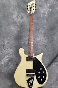 Rickenbacker 610 White Made In USA 1989 Vintage E-Guitar Free Shipping