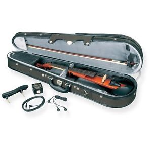YAMAHA Silent Violin Set CAR Candy Apple Red SV130S Japan String Instrument F/S