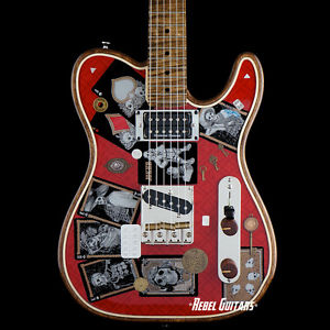 Walla Walla Guitar Company Maverick T-Top Polymer “Skeleton Crue” Tele Guitar