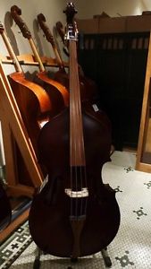 Engelhardt Mighty Mouse EM3 1/4 Size Upright Bass Double Bull Fiddle Laminate
