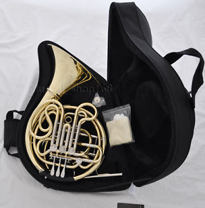 Professional 3+1 keys valves Double French Horn F/Bb New with case 305mm bell
