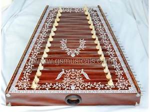 SANTOOR INDIAN HARP MADE OF COMPLETE WOOD GSM040 CA