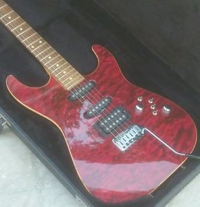Tom Anderson drop top 1995 Anderson Guitar Work Cajun Magenta