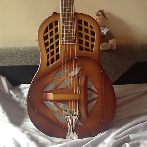 Left Handed National Resophonic Triolian Tricone