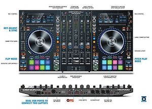 Denon MC7000 4-Channel Professional DJ Controller w/Dual Audio Interface