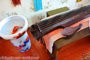 48" Professional Guqin Chinese 7-stringed zither instrument Fu-hsi Style #4073