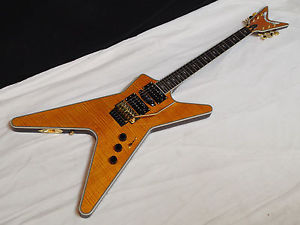 DEAN ML Switchblade Floyd HSH electric GUITAR new Trans Amber - Floyd Rose