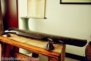 48" Professional Guqin Chinese 7-stringed zither instrument Fu-hsi Style#4062