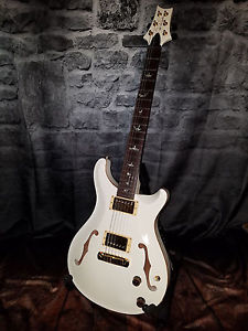 Paul Reed Smith McCarty Hollowbody II with Bird Inlay 1999 White/Gold
