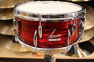 Sonor Vintage Series 14x6.5 Snare Drum in Vintage Red Oyster