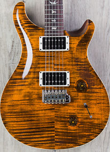 PRS Paul Reed Smith Custom 22, Orange Tiger, Pattern Neck, Rosewood Board