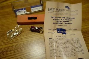 Chrysler Highway Hi-Fi car auto record player NOS needle 16 rpm Shure WC-20