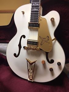 2012 Gretsch G6136DS WHITE FALCON Hollowbody Electric Guitar NO RESERVE