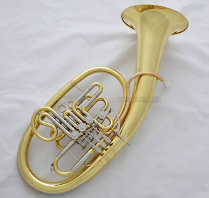 Professional Gold JINBAO Wagner Horn Bb/F Keys Cupronickel tuning pipe With Case