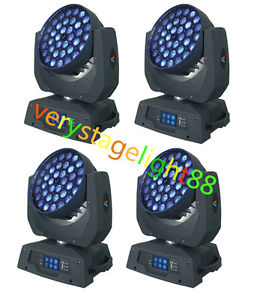 4xZoom moving head 10-60 linear zoom led moving head light 36x18W DJ party light