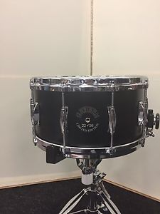 Gretsch Limited Edition Black Aluminum Snare W/ Dial Throw-off, FREE SHIPPING