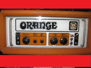Vintage Orange GRO 100 Amazing rare amp early 1970s OR120 GRO100