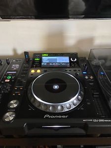 Pair of Pioneer CDJ2000NEXUS - Mint Condition