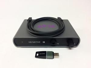 Avid HD Native Thunderbolt with Pro Tools HD12/11/10 ilok