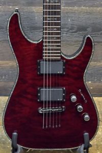 2005 Schecter Hellraiser C-1 Black Cherry Electric Guitar w/ Case - #0519988