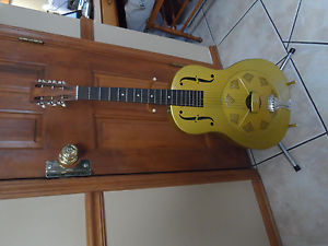 Vintage National Duoliane Steel Dobro Guitar