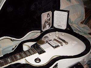 Epiphone LE Tommy Thayer KISS White Lightning Signature Les Paul Spaceman!