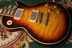 Gibson Custom Shop Les Paul Class 5 Quilt Top Electric Free Shipping
