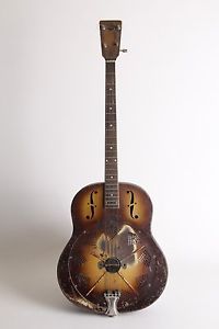 1932 NATIONAL TRIOLIAN TENOR GUITAR! SWEET VINTAGE RESONATOR TENOR!