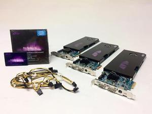 Avid Pro Tools HD12 Software HDX 3 PCIe Cards & Digilink Activation Card