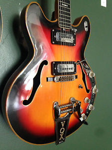 1968 Vox Cheetah Sunburst electric guitar - (Ultrasonic, Viper, Aristocrat)