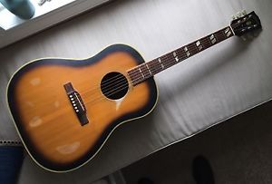 1955 Gibson Southern Jumbo Acoustic Vintage Guitar K&K Pickup w/Case