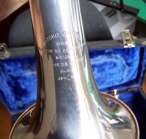 ANTOINE COURTOIS  Paris SILVER FLUGELHORN Flicorno soprano Bb