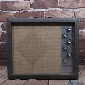 Vintage '60s Danelectro Silvertone 1482 Tube Guitar Combo Amplifier 6V6 Tweed