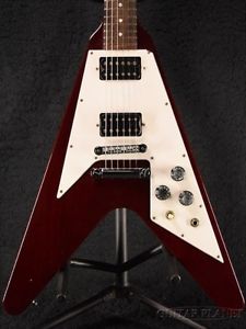 Gibson Flying V '67 Reissue -Cherry- 1997 Electric Guitar Free Shipping