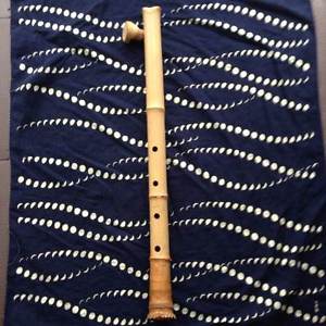Shakuhachi Japanese end-blown flute BANDOU MEI Wagakki 60cm from Japan