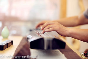 48" Professional Guqin Chinese 7-stringed zither instrument Fu-hsi style #4049