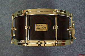 Canopus "Alphonse Mouzon" Signature Snaredrum "Natural Pale Lacquer"  -  14x6,5"
