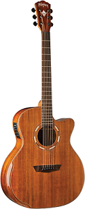 Washburn Comfort Series WCG55CE Acoustic Guitar, Natural