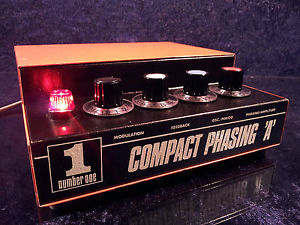 Vintage Rare 1974 Gerd Schulte Compact Phasing A Number One Analog Phaser Pedal