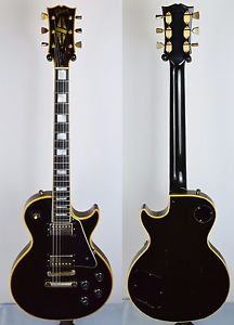 GIBSON LES PAUL CUSTOM BLACK 1972 Import US  RARE *OCCASION*