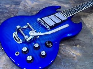 Gibson Custom Shop SG Delxue 2013 3PU Electric Free Shipping